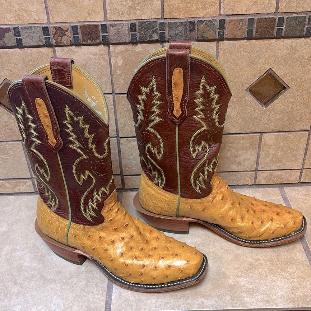 Frenoglio ostrich boots